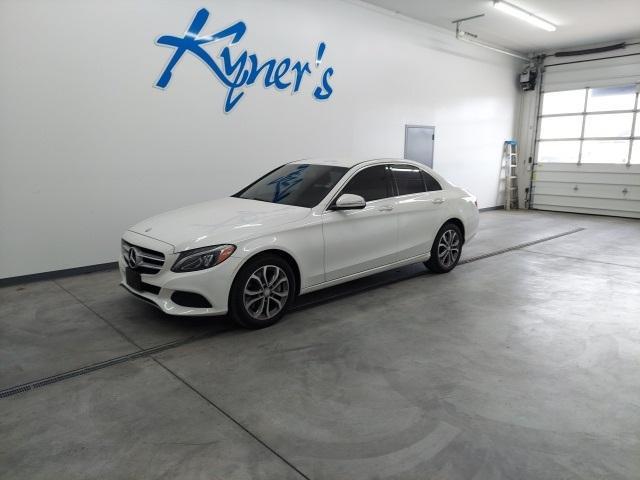 used 2015 Mercedes-Benz C-Class car, priced at $18,995