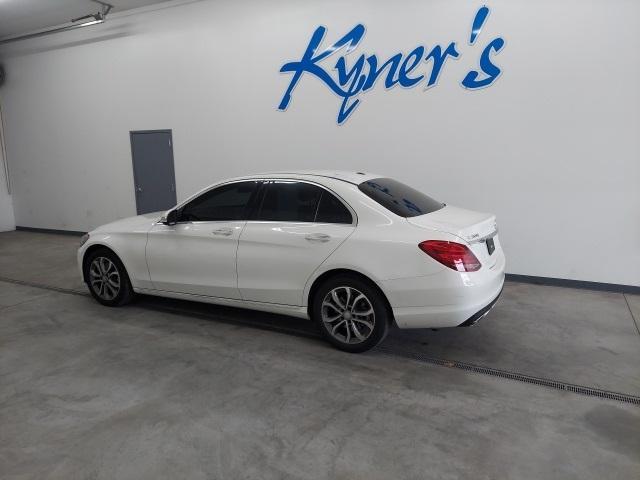 used 2015 Mercedes-Benz C-Class car, priced at $18,995