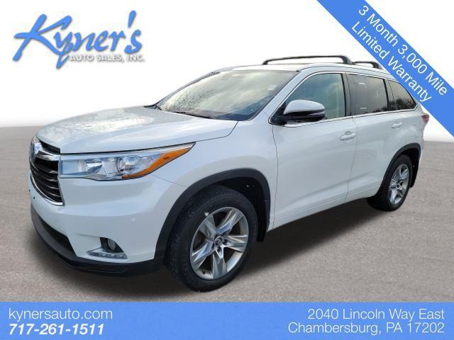 used 2016 Toyota Highlander car, priced at $20,995