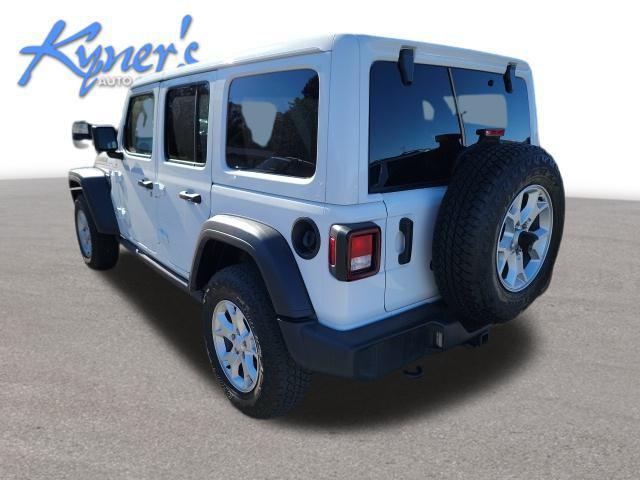 used 2021 Jeep Wrangler Unlimited car, priced at $31,995