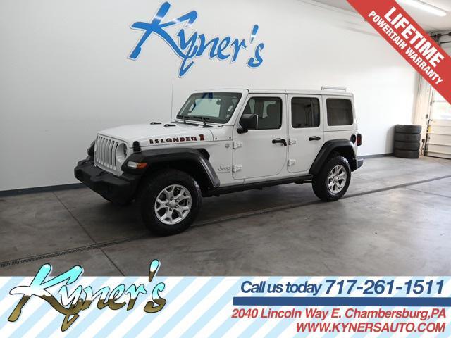 used 2021 Jeep Wrangler Unlimited car, priced at $32,995