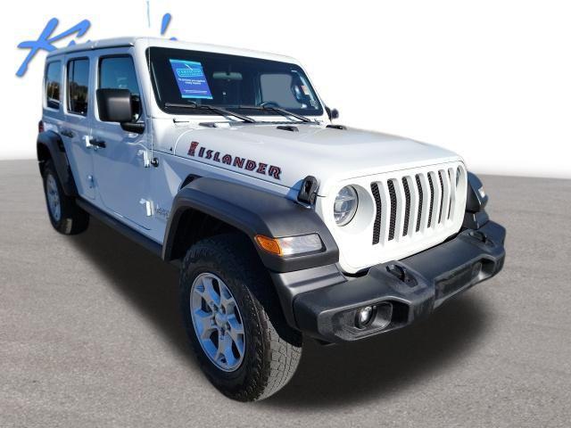 used 2021 Jeep Wrangler Unlimited car, priced at $31,995