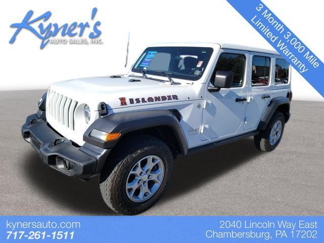 used 2021 Jeep Wrangler Unlimited car, priced at $31,995