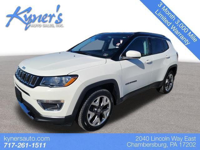 used 2021 Jeep Compass car, priced at $20,995