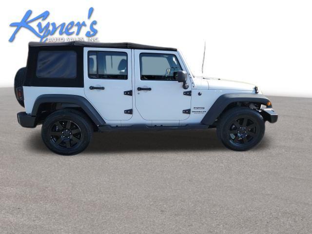 used 2016 Jeep Wrangler Unlimited car, priced at $17,995