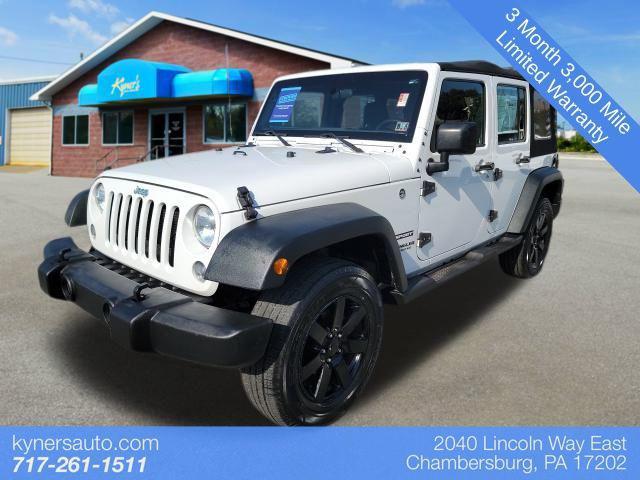 used 2016 Jeep Wrangler Unlimited car, priced at $13,995