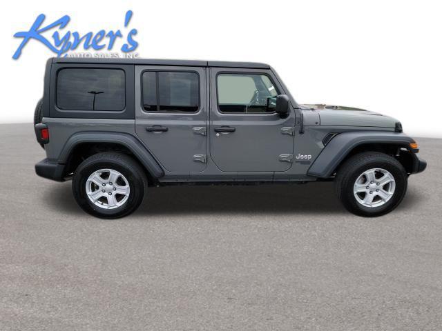 used 2020 Jeep Wrangler Unlimited car, priced at $27,934