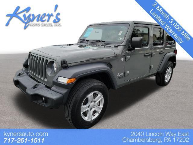 used 2020 Jeep Wrangler Unlimited car, priced at $27,934