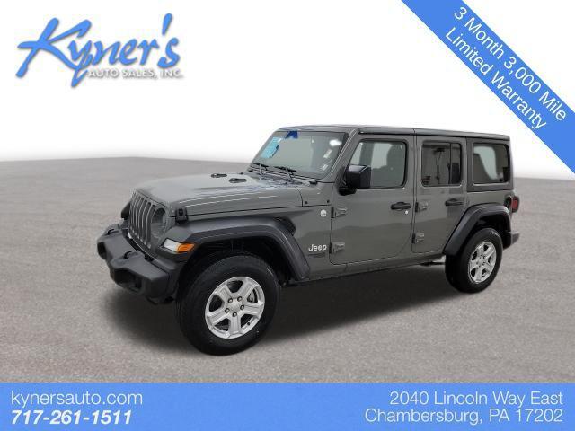 used 2020 Jeep Wrangler Unlimited car, priced at $27,934