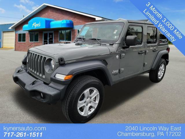 used 2020 Jeep Wrangler Unlimited car, priced at $27,483