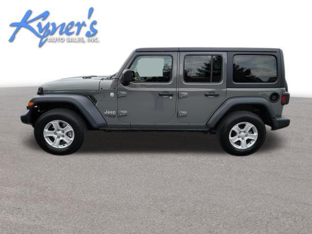 used 2020 Jeep Wrangler Unlimited car, priced at $27,934