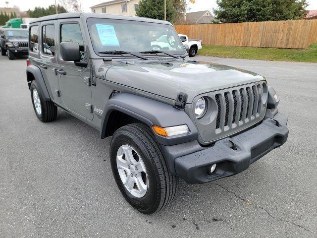 used 2020 Jeep Wrangler Unlimited car, priced at $27,483