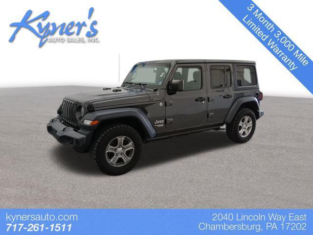 used 2018 Jeep Wrangler Unlimited car, priced at $20,482