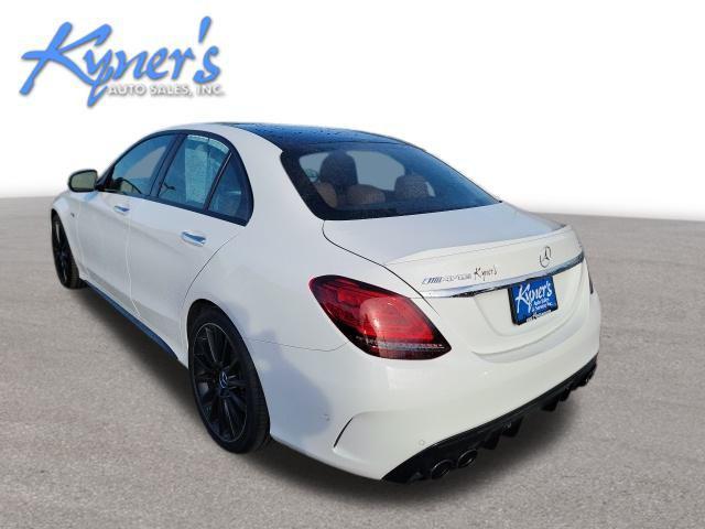 used 2021 Mercedes-Benz AMG C 43 car, priced at $39,948