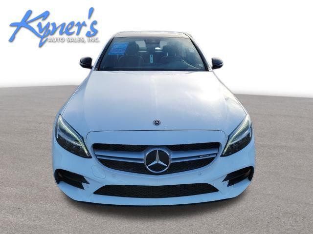 used 2021 Mercedes-Benz AMG C 43 car, priced at $39,948