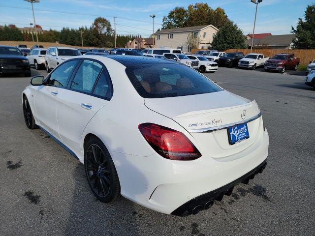 used 2021 Mercedes-Benz AMG C 43 car, priced at $36,995