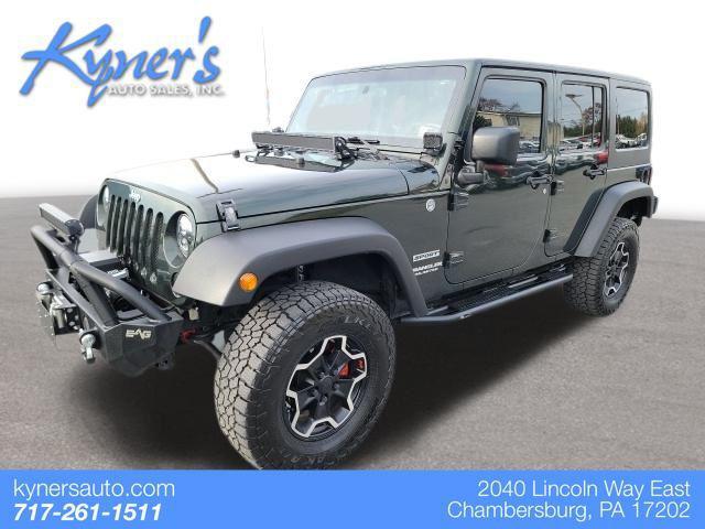 used 2011 Jeep Wrangler Unlimited car, priced at $16,995