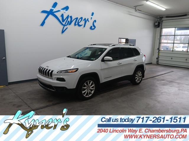 used 2015 Jeep Cherokee car, priced at $14,495