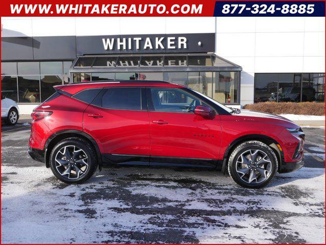 used 2021 Chevrolet Blazer car, priced at $32,513