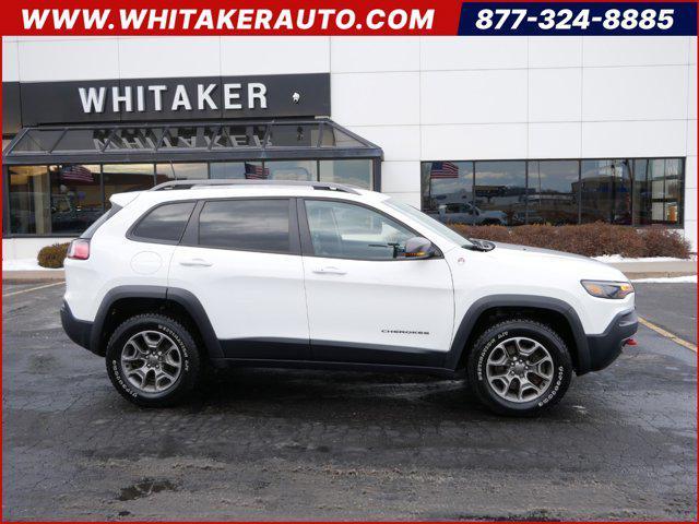 used 2020 Jeep Cherokee car, priced at $20,989