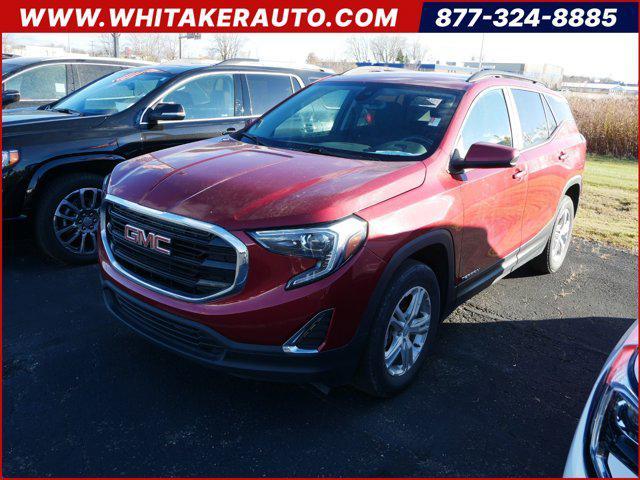 used 2021 GMC Terrain car, priced at $22,000