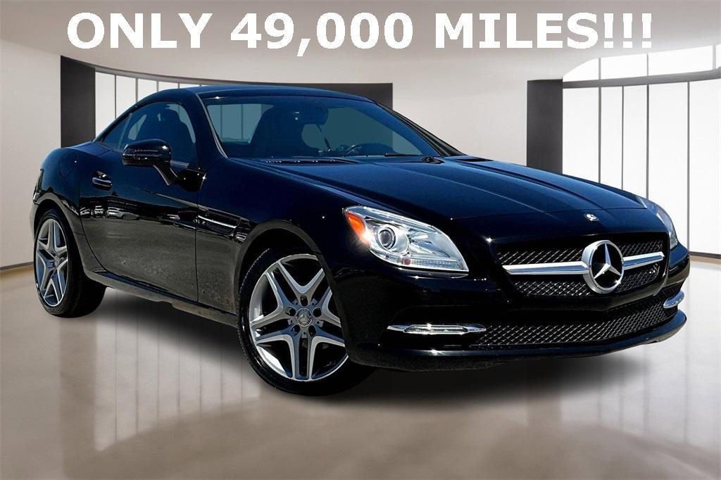 used 2015 Mercedes-Benz SLK-Class car, priced at $18,988