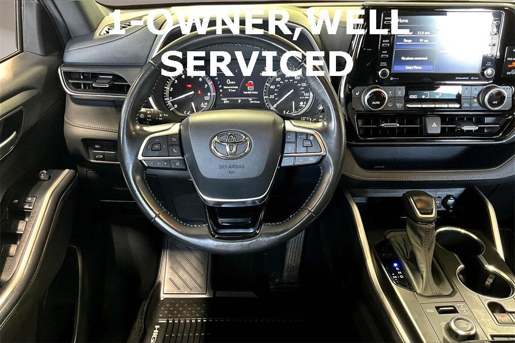 used 2021 Toyota Highlander car, priced at $31,988