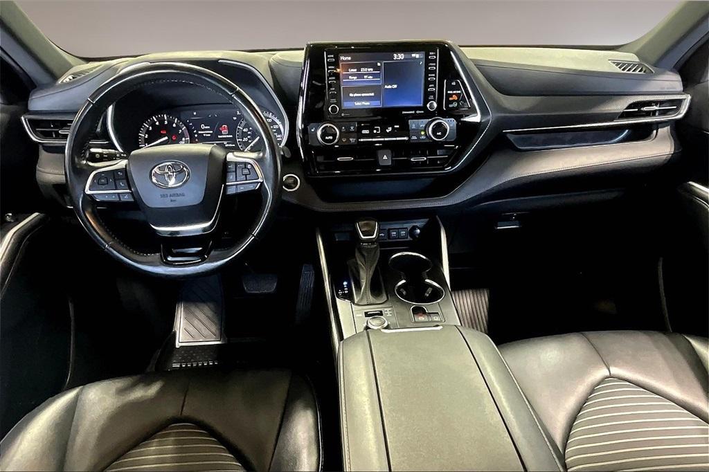 used 2021 Toyota Highlander car, priced at $34,324