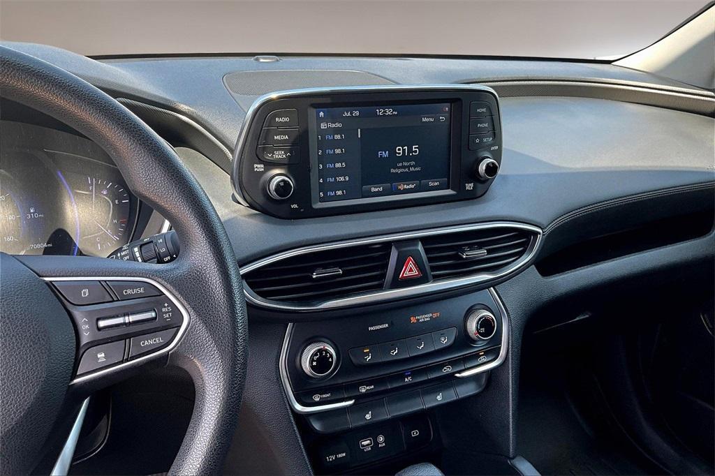 used 2020 Hyundai Santa Fe car, priced at $18,225