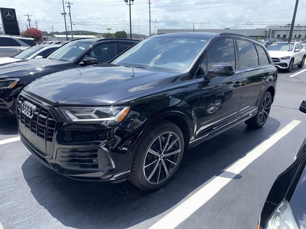 used 2021 Audi Q7 car, priced at $36,242