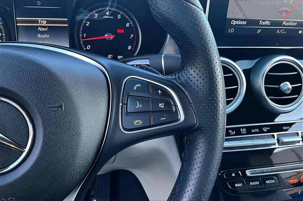used 2017 Mercedes-Benz C-Class car, priced at $24,270