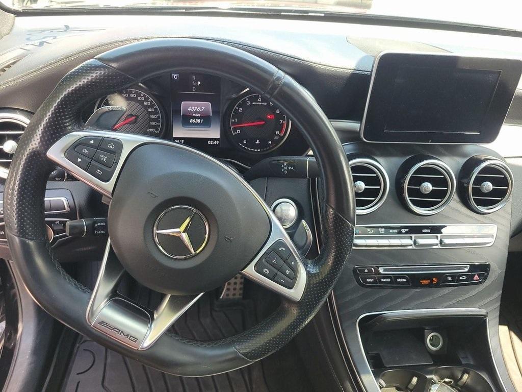 used 2019 Mercedes-Benz AMG GLC 63 car, priced at $39,986