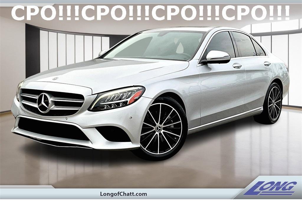 used 2021 Mercedes-Benz C-Class car, priced at $29,988