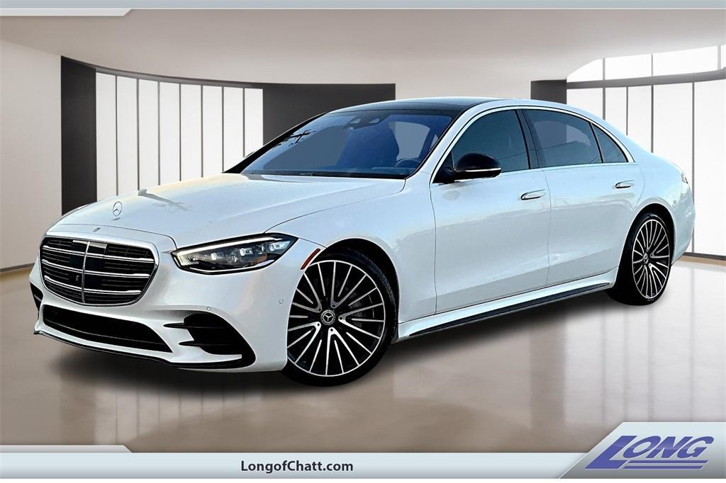 used 2022 Mercedes-Benz S-Class car, priced at $79,986