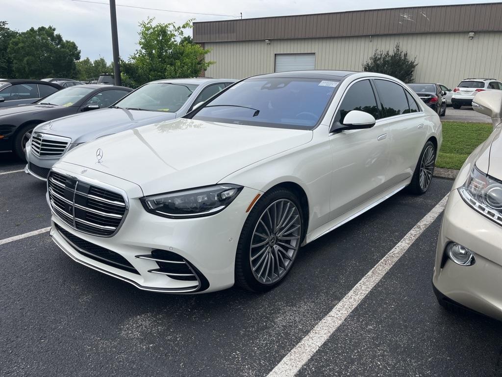 used 2021 Mercedes-Benz S-Class car, priced at $78,528
