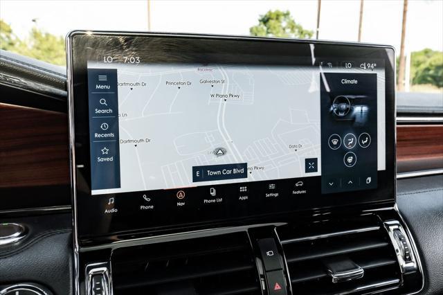 used 2022 Lincoln Navigator car, priced at $53,999