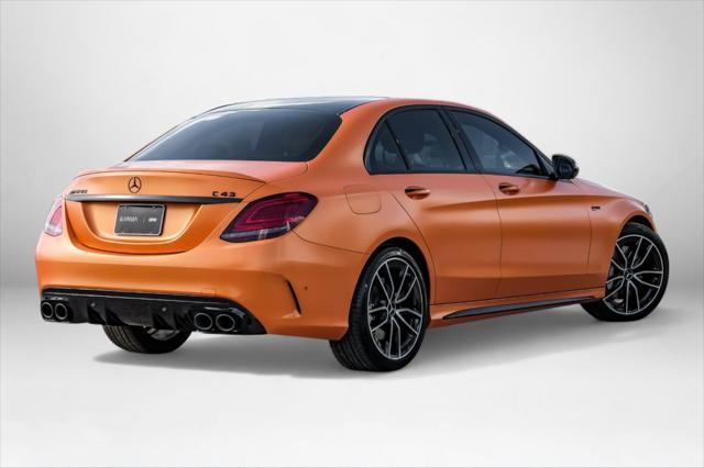 used 2021 Mercedes-Benz AMG C 43 car, priced at $45,353