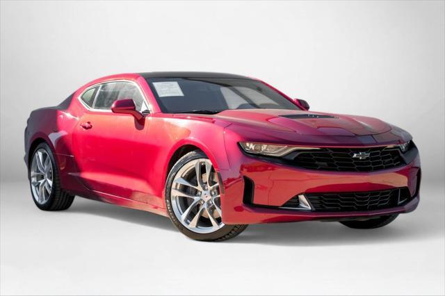 used 2021 Chevrolet Camaro car, priced at $32,351