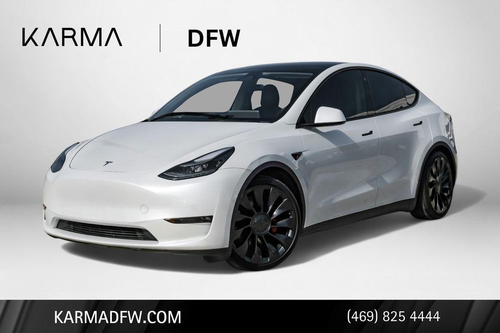 used 2022 Tesla Model Y car, priced at $29,571
