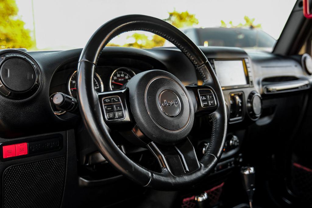 used 2017 Jeep Wrangler Unlimited car, priced at $27,287