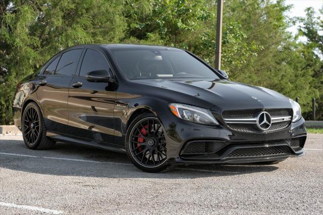 used 2018 Mercedes-Benz AMG C 63 car, priced at $44,101