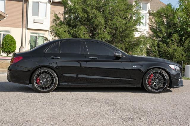 used 2018 Mercedes-Benz AMG C 63 car, priced at $44,101