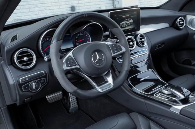 used 2018 Mercedes-Benz AMG C 63 car, priced at $44,101