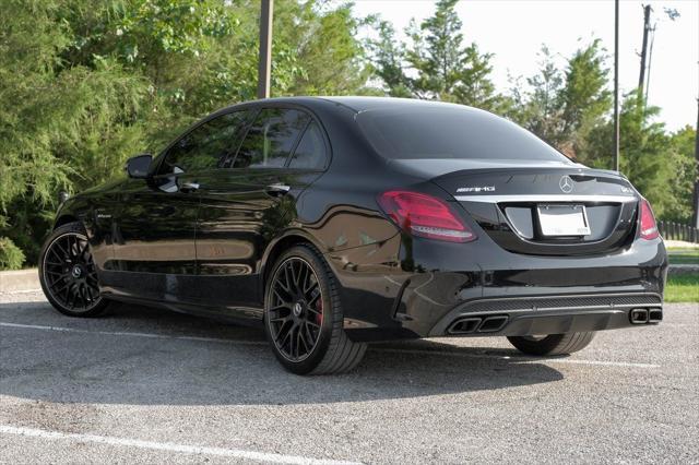 used 2018 Mercedes-Benz AMG C 63 car, priced at $44,101