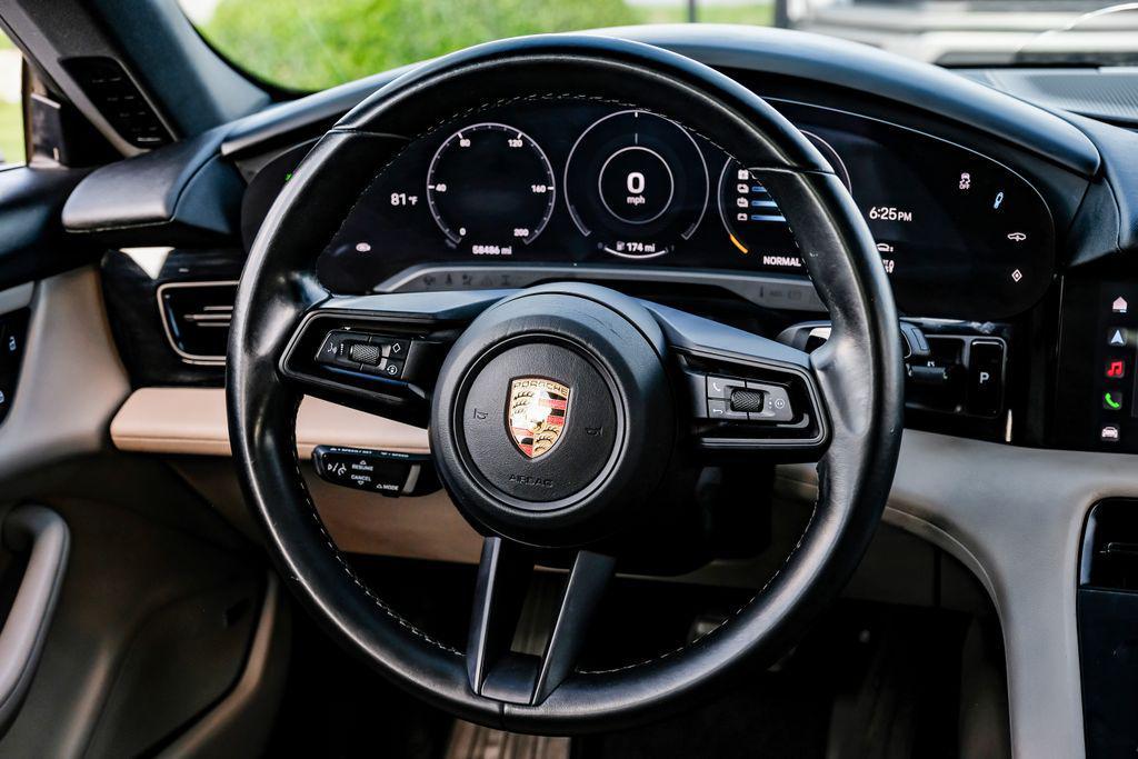 used 2022 Porsche Taycan car, priced at $50,898