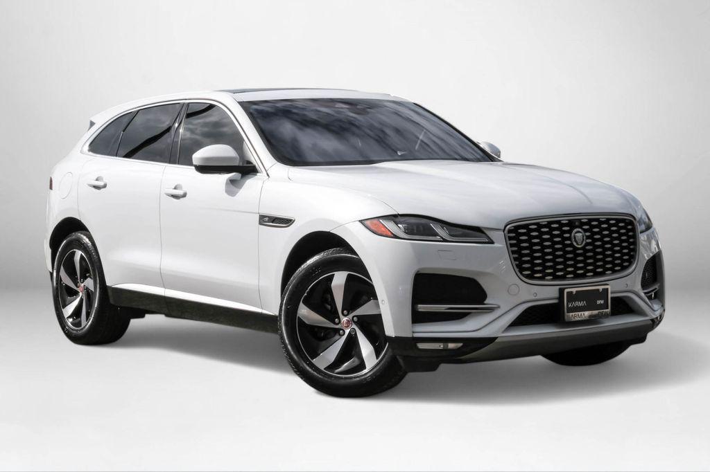 used 2021 Jaguar F-PACE car, priced at $26,734