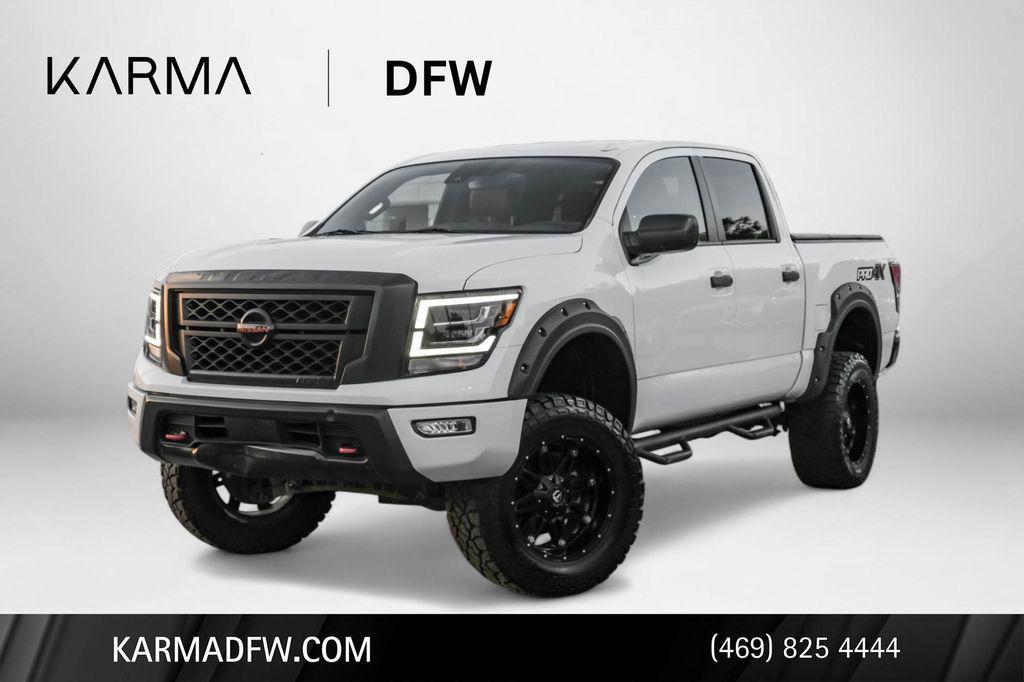 used 2021 Nissan Titan car, priced at $34,423