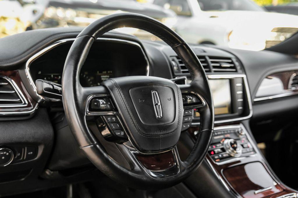 used 2017 Lincoln Continental car, priced at $18,898
