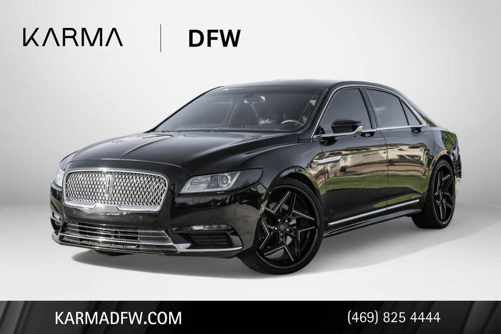 used 2017 Lincoln Continental car, priced at $18,898
