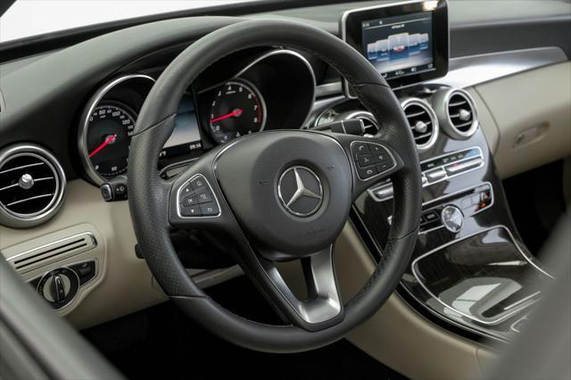 used 2018 Mercedes-Benz C-Class car, priced at $20,998